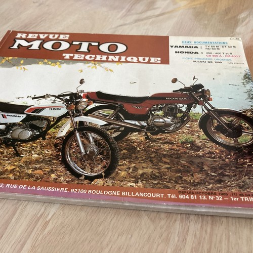 Revue moto technique - moto, cbn