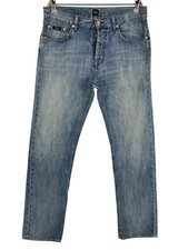 HUGO BOSS Jeans Droites Regular Scout1 Pour Hommes Taille W33 L34