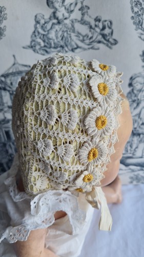 Ancien petit bonnet coiffe - petit,