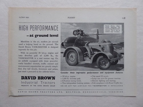 1951 pub tracteur david - pub,