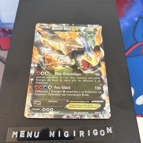 Carte pokémon kyurem blanc - :,
