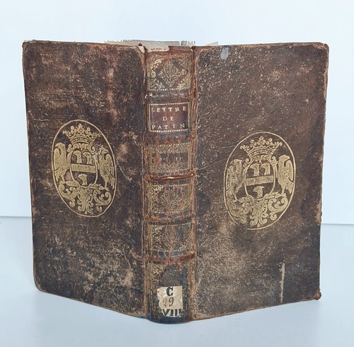 Ancien livre 1707 lettres - ancien,