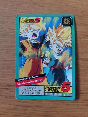 Carte dragon ball dbz - ball,