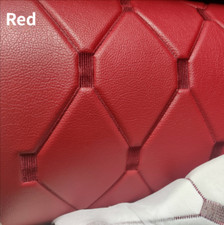 Brodé Simili Cuir Tissu