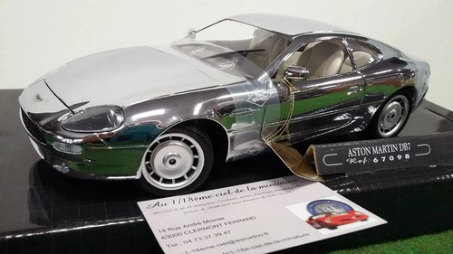 Aston martin db7 chromée - aston,