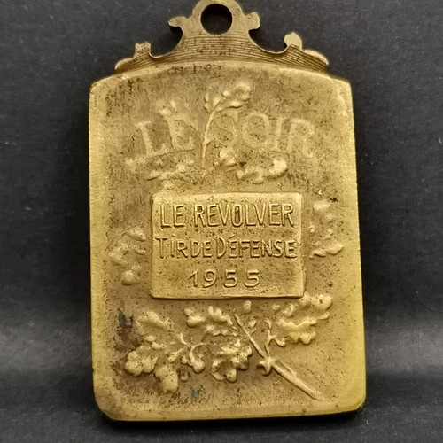 Medaille 1955 revolver tir - medaille,