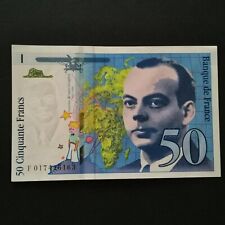 BILLET 50 FRANCS SAINT EXUPERY