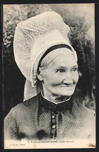 Cpa coiffe couhé vérac - cpa,