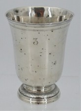 Timbale argent massif XVIIIe