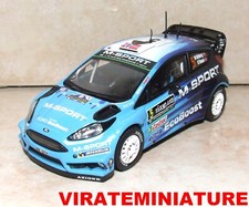 FORD FIESTA RS WRC 3° RALLYE DE SUEDE 2016 MADS OSTBERG IXO DIECAST CLUB 1/43