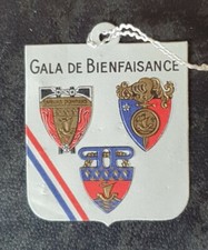 insigne papier écusson police,pompier,gala bienfaisance 1942 Vélodrome D'hiver 