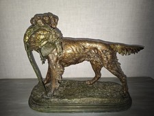 Statue L'Épagneul Au Faisan