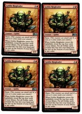 MRM ENGLISH 4x Meneur gobelin - Goblin Ringleader NM MTG magic M21