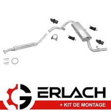 Echappement silencieux pour