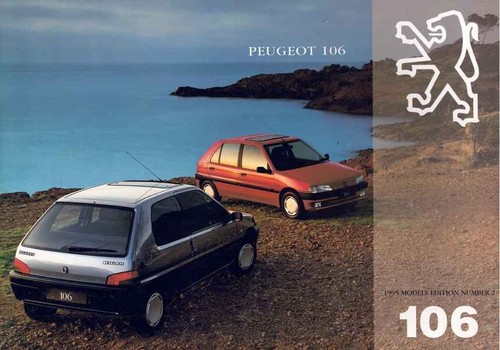Catalogue brochure peugeot 106 - catalogue,