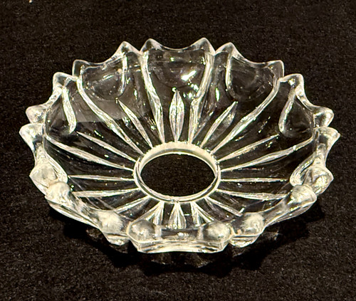 Bobeche cristal bohème - bobeche,
