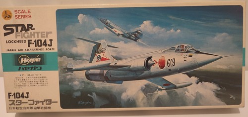 Hasegawa lockheed 104j - lockheed, f-104j