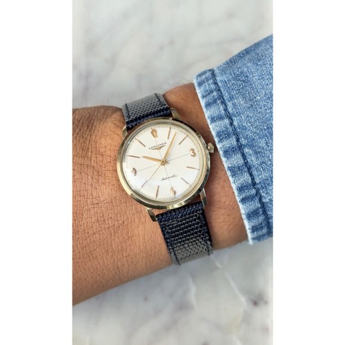 1960 longines automatic gold - longines,