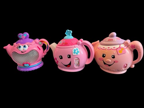 Fisher price tea pots 1 - fisher,