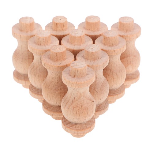 Pcs fuseaux bois pour - ,