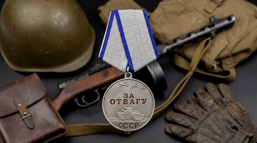 Medaille courage - du,