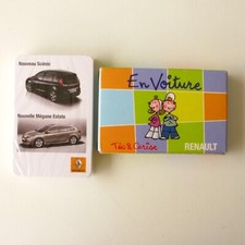 Ancien jeu de Cartes - 7 Familles - EN VOITURE - Publicitaire RENAULT - Neuf