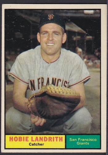 1961 topps 114 hobie - 1961, #.
