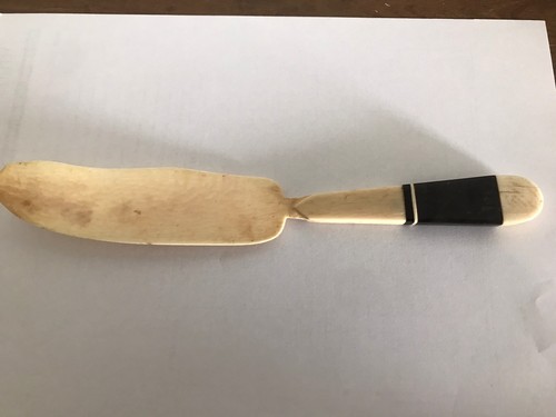 Coupe papier ancien - en, et
