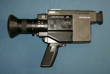 CAMERA  ANCIENNE  PATHÉ  MARCONI  avec  MAGNÉTOSCOPE  PORTABLE