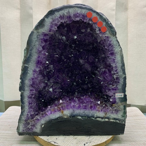 33lb natural amethyst geode - natural,