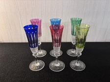 Lot 6 flûtes à champagne