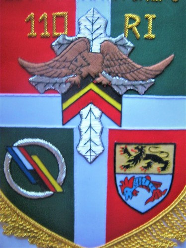 Fanion infanterie - (cannetille),