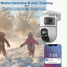 Caméra de sécurité WiFi 4MP