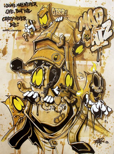 Opoil street art graffiti - street, art-graffiti