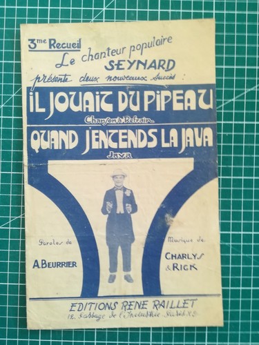 Ancienne partition synard - -,
