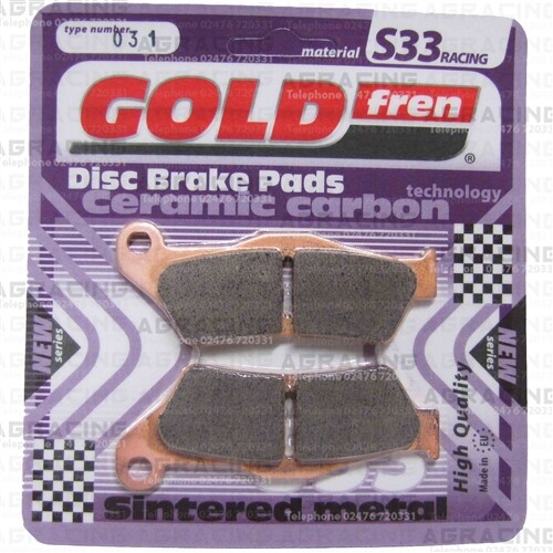 Goldfren s33 carbon front - goldfren,