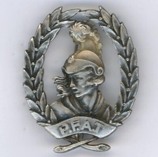Insigne de Béret des PFAT Personnels Féminins de l'Armée de Terre GS 12