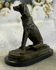 Vintage Bronze Chasse Chien