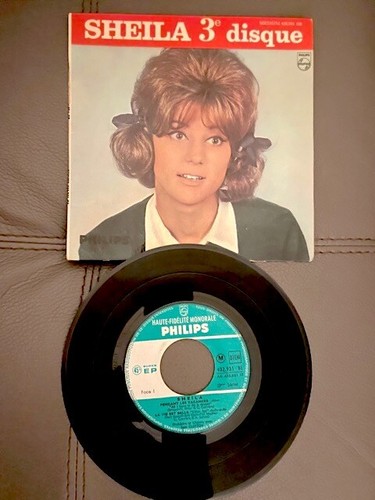 Disque vinyle sheila - t.,