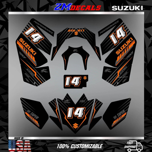Suzuki ltr 450 atv decals - ltr,