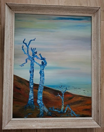 Huile sur toile - , originale