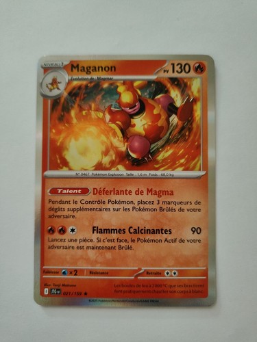 Carte pokémon maganon - -,