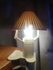 Liseuse lampe champignon à pince plastique rétro vintage 80 90's voir descriptif