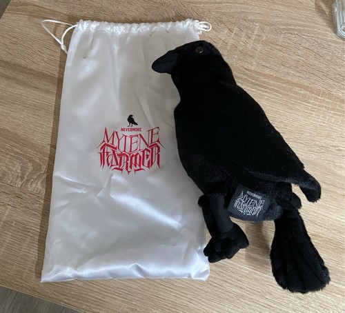 Peluche corbeau nevermore - peluche,
