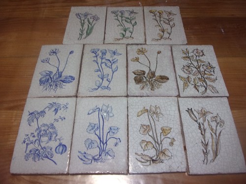 Carreaux vintage botanique
