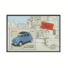 BLOC F 5520 NEUX XX - VOITURE CITROEN 2 CV - DEUX CHEVAUX - AUTO - VEHICULE