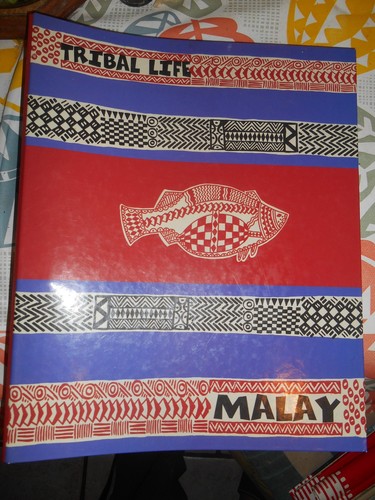 Ancien grand classeur malay - classeur,