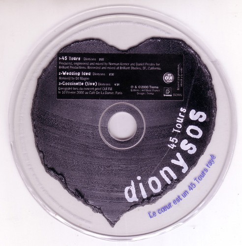Dionysos tours cd - 45,