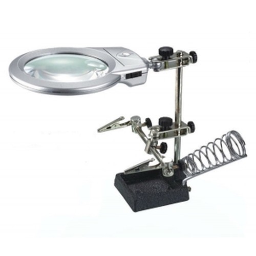 Support loupe mains libres - support,