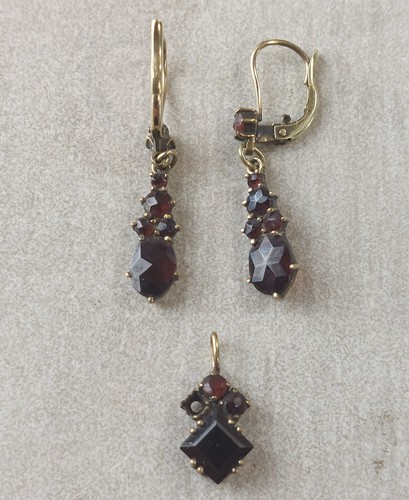 Ancienne parure boucles - ancienne, parure,